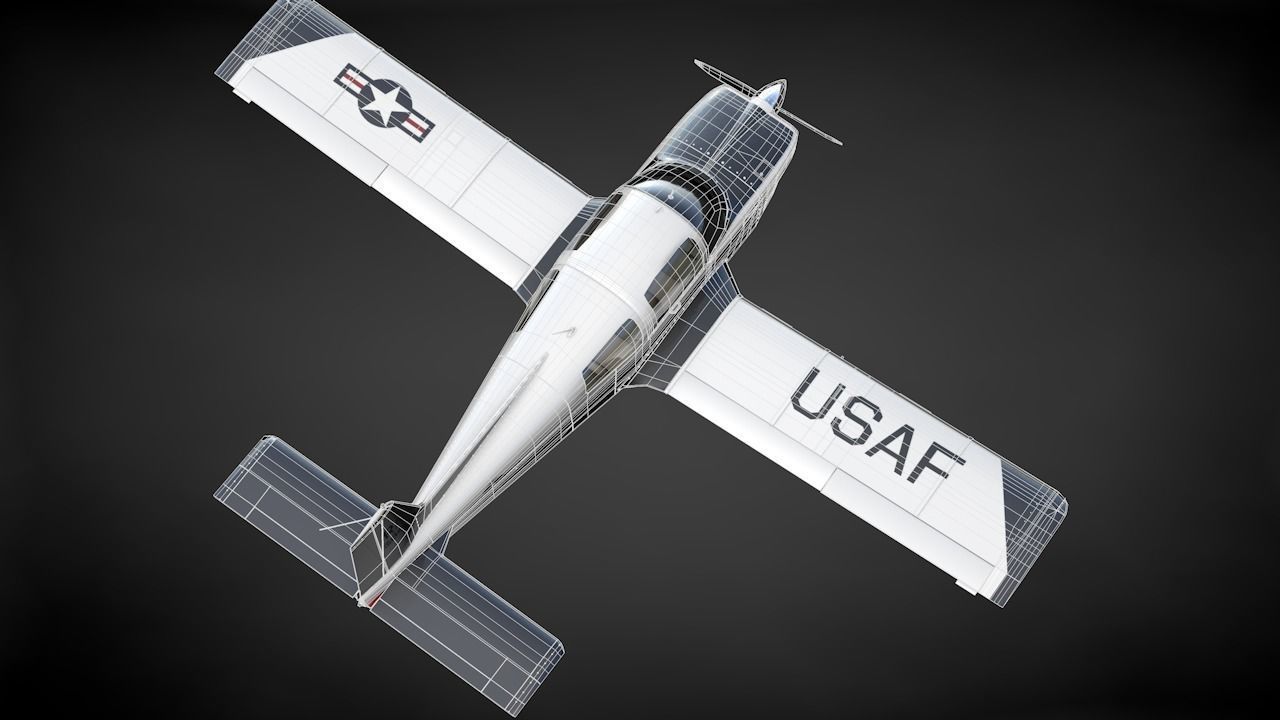 Grumman Cheetah Air Force 3D model_15