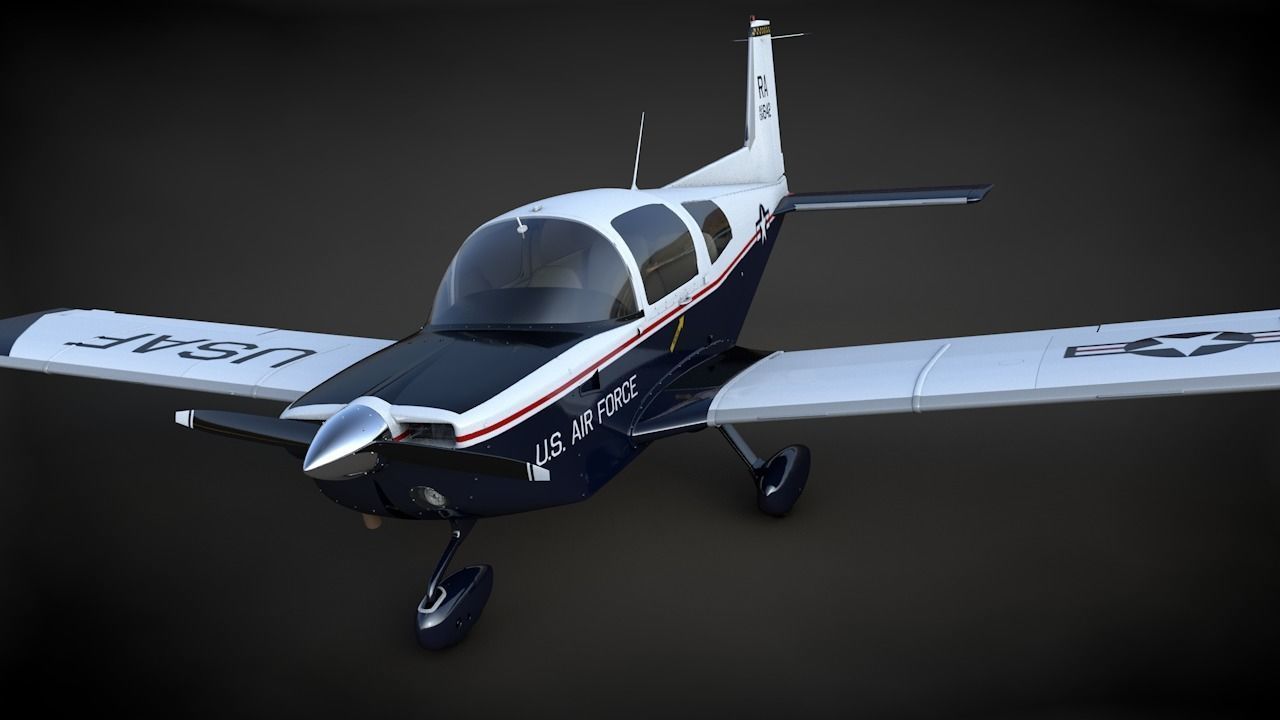 Grumman Cheetah Air Force 3D model_2