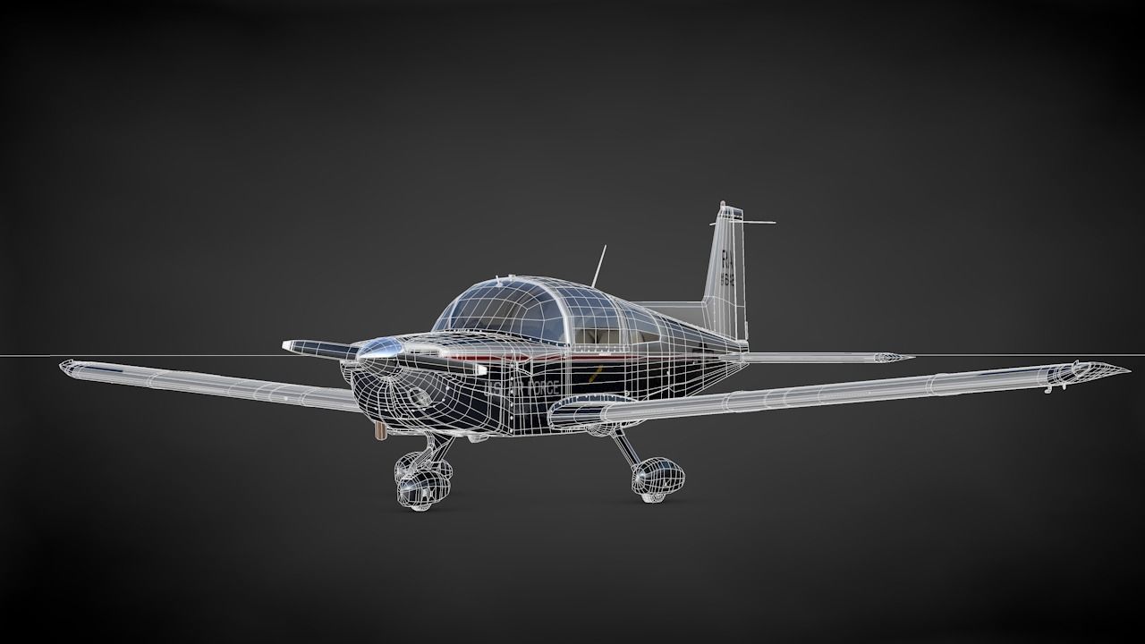 Grumman Cheetah Air Force 3D model_24