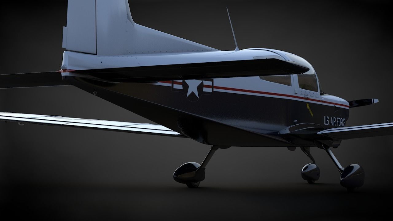 Grumman Cheetah Air Force 3D model_5