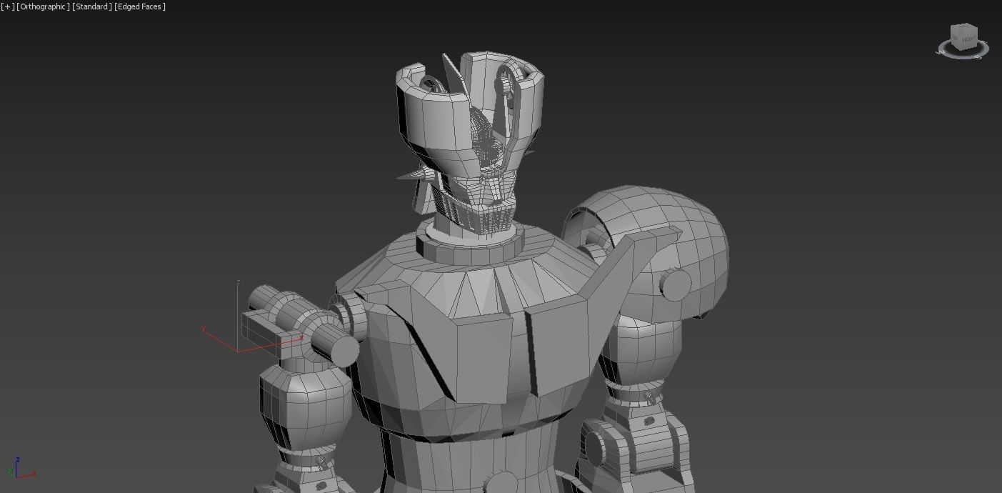 3d print - mazinger Z robot 3D print model_21