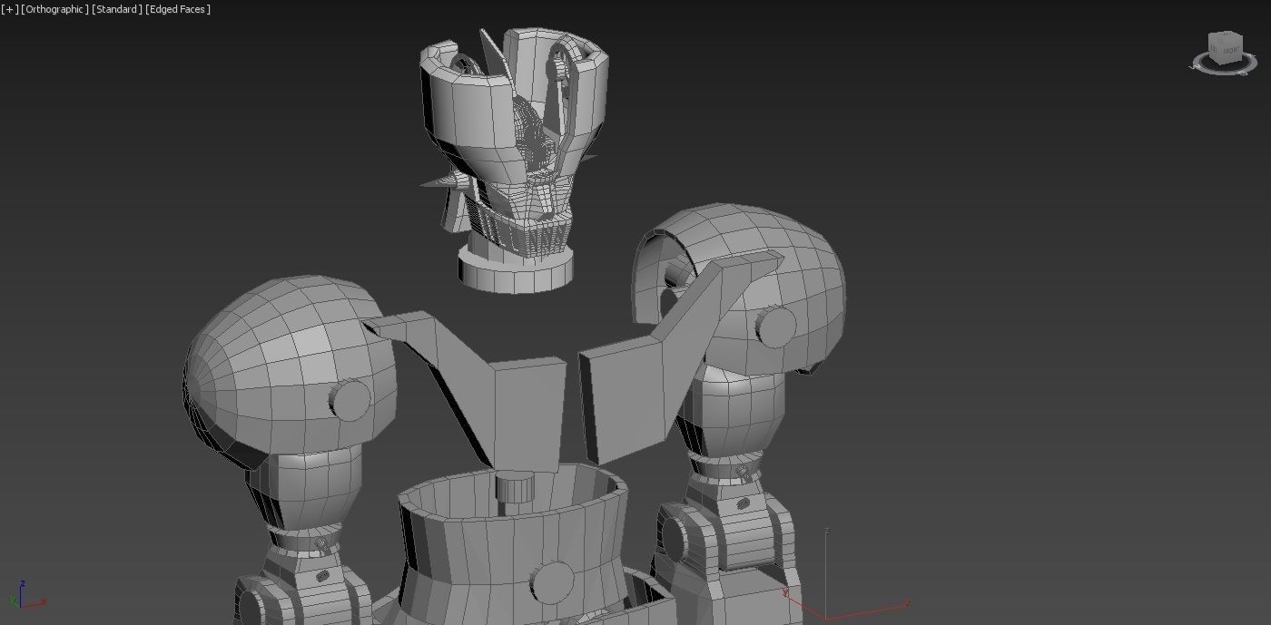 3d print - mazinger Z robot 3D print model_20