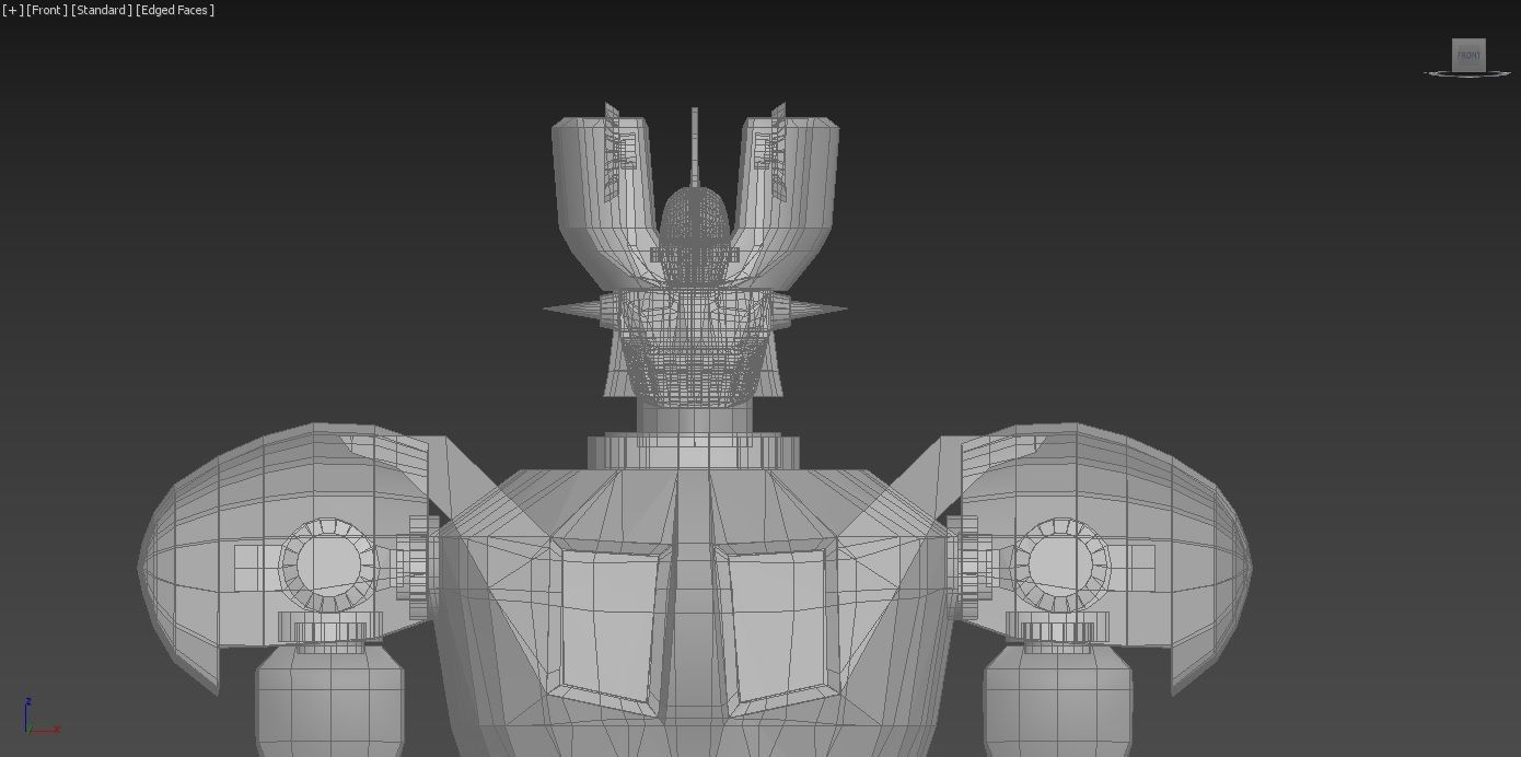 3d print - mazinger Z robot 3D print model_9
