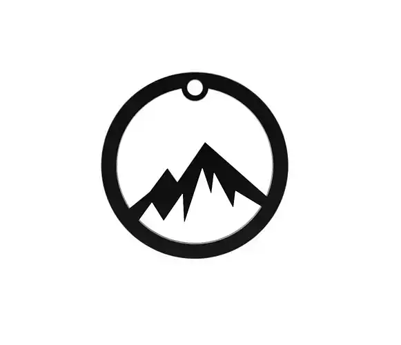 Mountain  pendant
