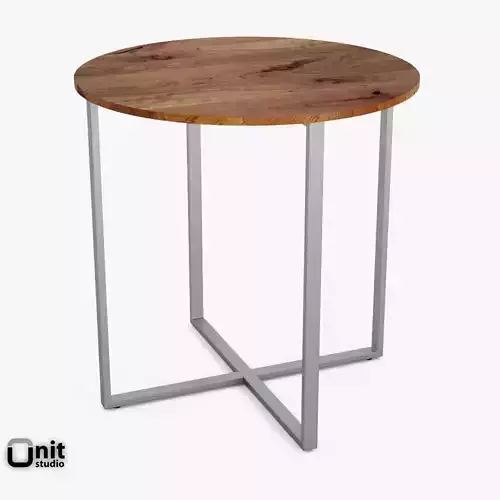 Rustic Round Counter Table by West Elm