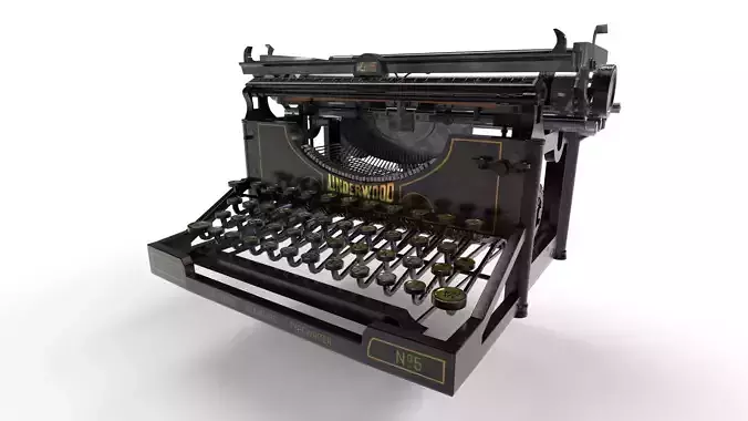 Typewriter Underwood No5