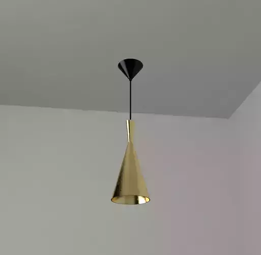 Gold Ceiling Light
