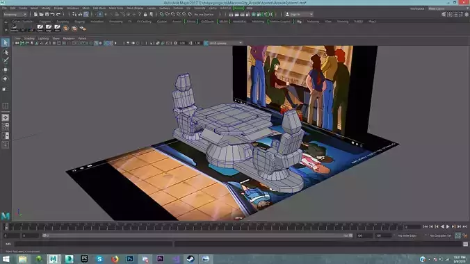 Robotech Macross City Arcade  System