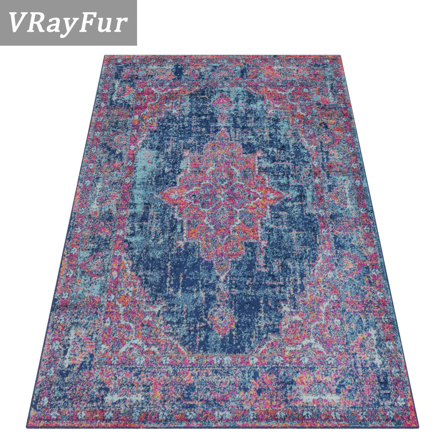 Rug Set 783 3D model_2
