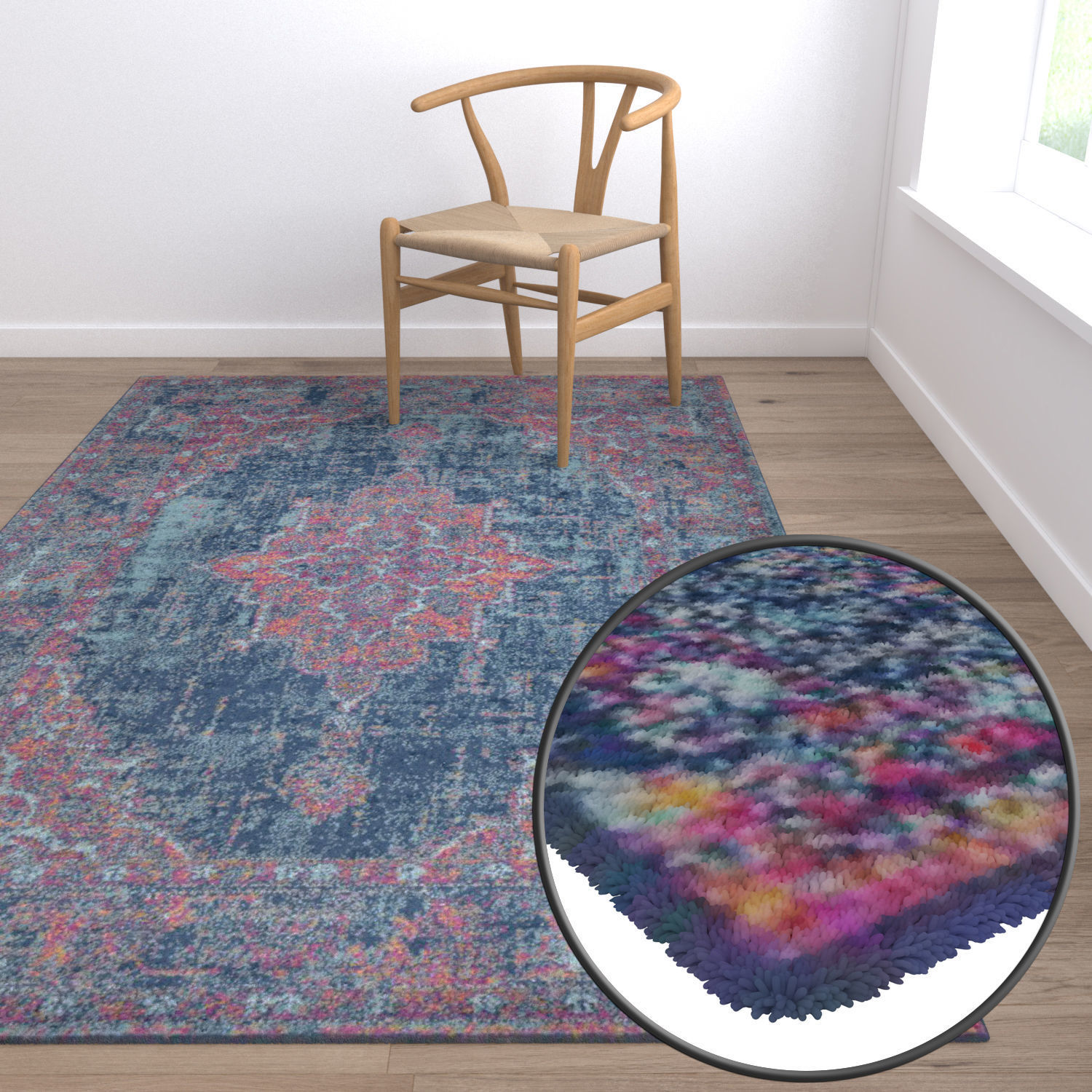 Rug Set 783 3D model_5