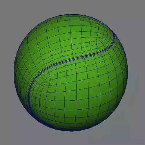 Tennis Ball High poly 