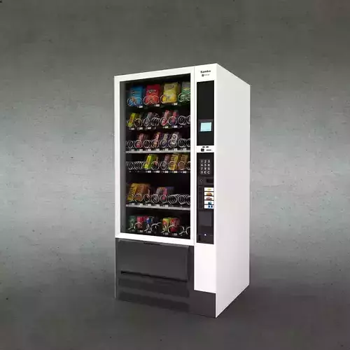 Snack Vending Machine 3D model