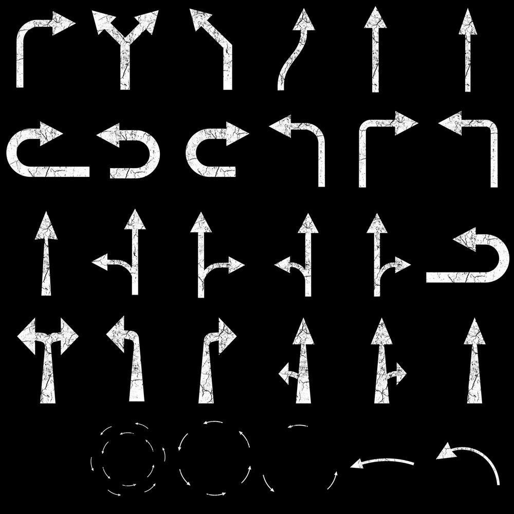 Road and Street Alpha Maps Texture_1