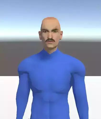 Unity Humanoid Model Male 006 Free 3D model