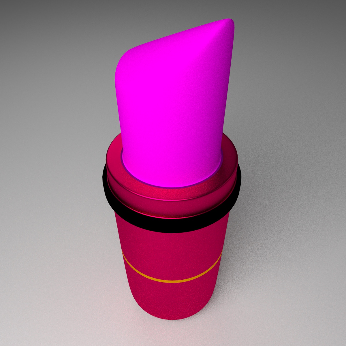 Lipstick Free low-poly 3D model_2