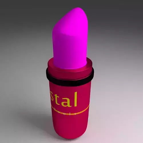 Lipstick Free low-poly 3D model