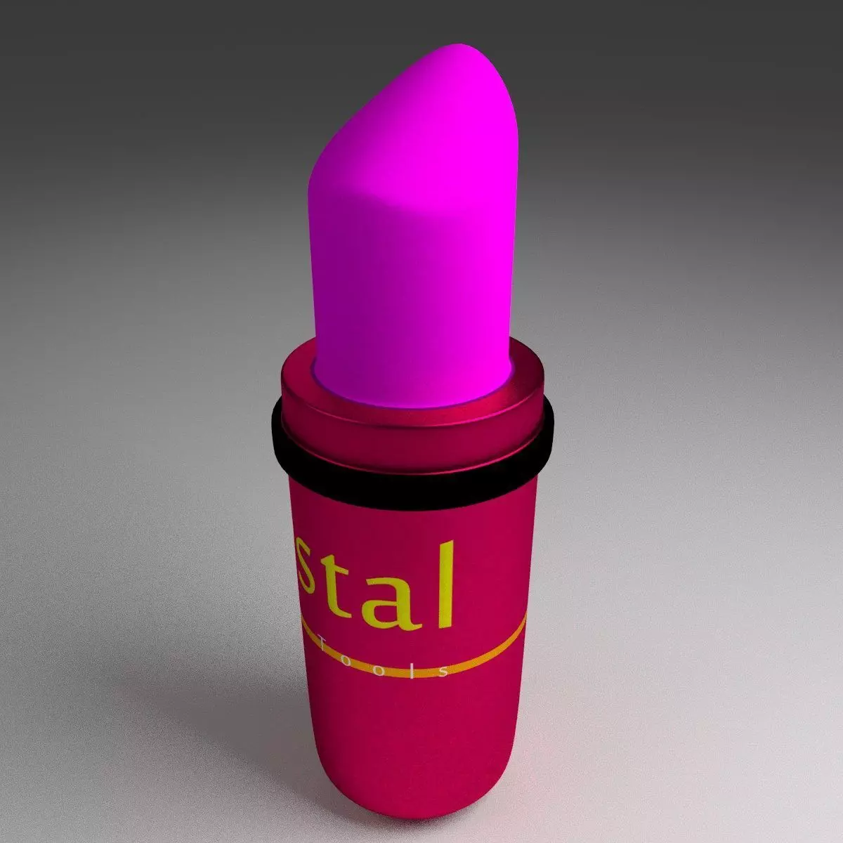 Lipstick Free low-poly 3D model_0