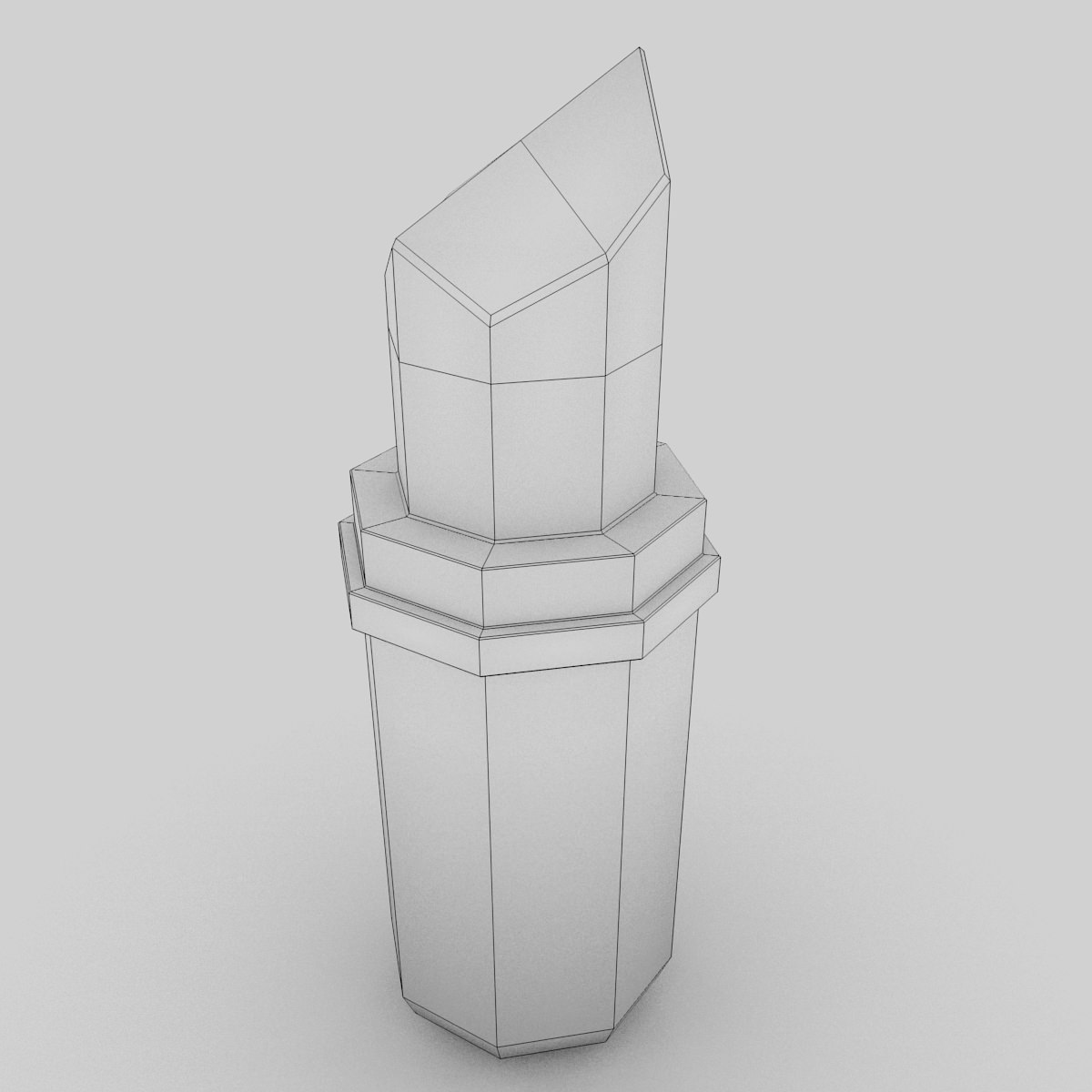Lipstick Free low-poly 3D model_4
