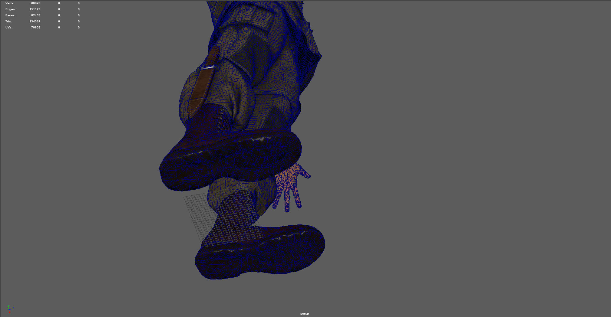 101st Airborne division soldier 3D model_19