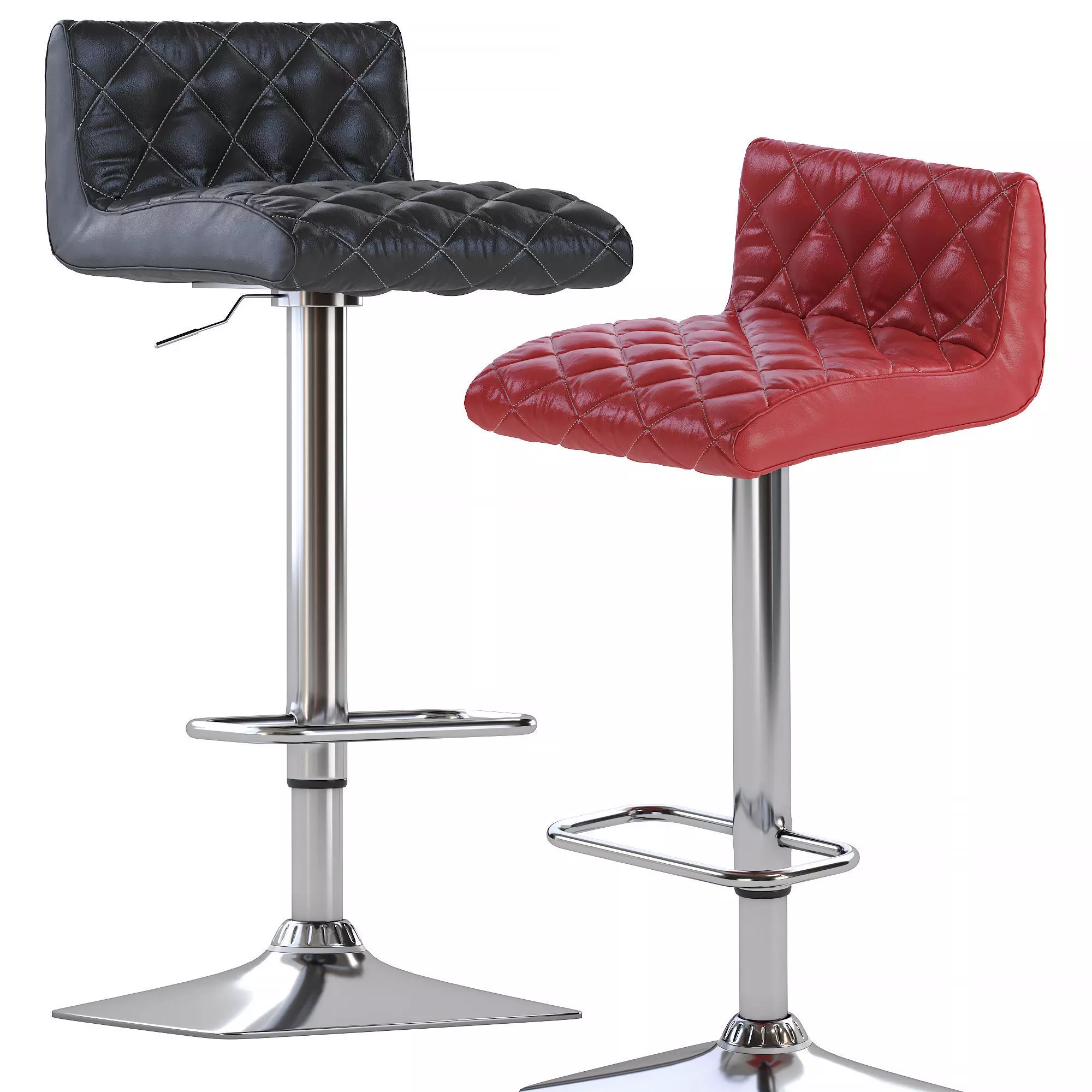 Coen Adjustable Bar Stool 3D model