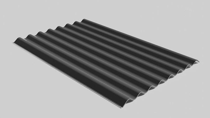 Sheet Metal 3D Model Free low-poly 3D model