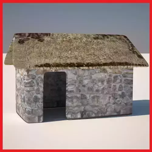 Hut Three 3D model