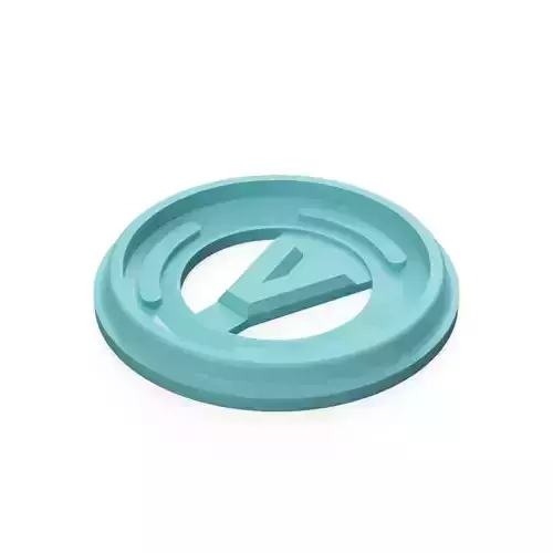 Cookie-cutter V-bucks 3D print model