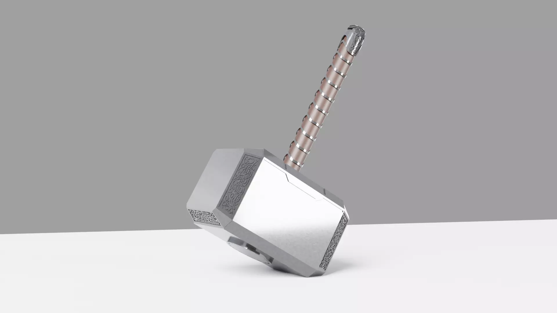 Mjolnir - Thors Hammer - Marvel 3D print model