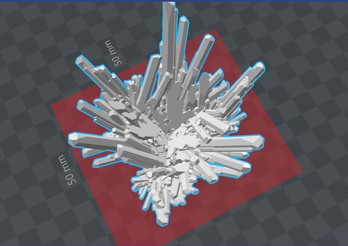 Crystal Rubiks Cube Stand 3D print model_10