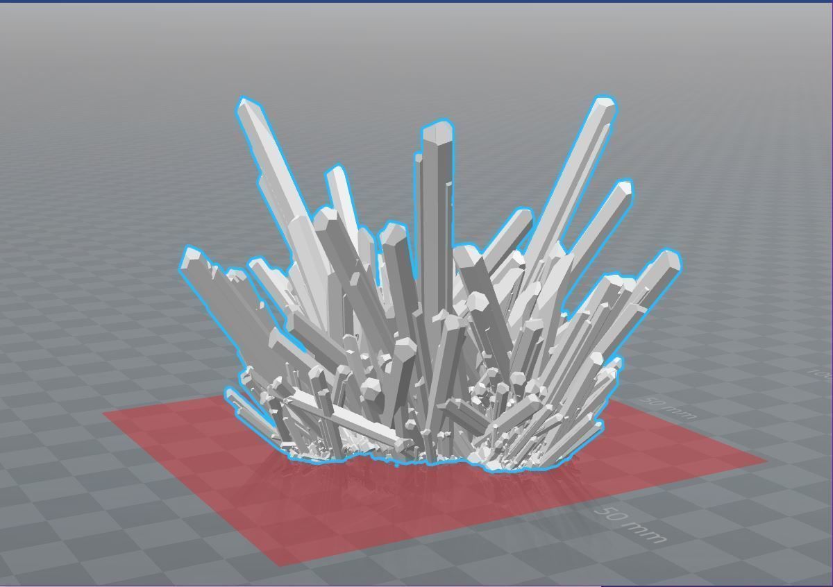 Crystal Rubiks Cube Stand 3D print model_8