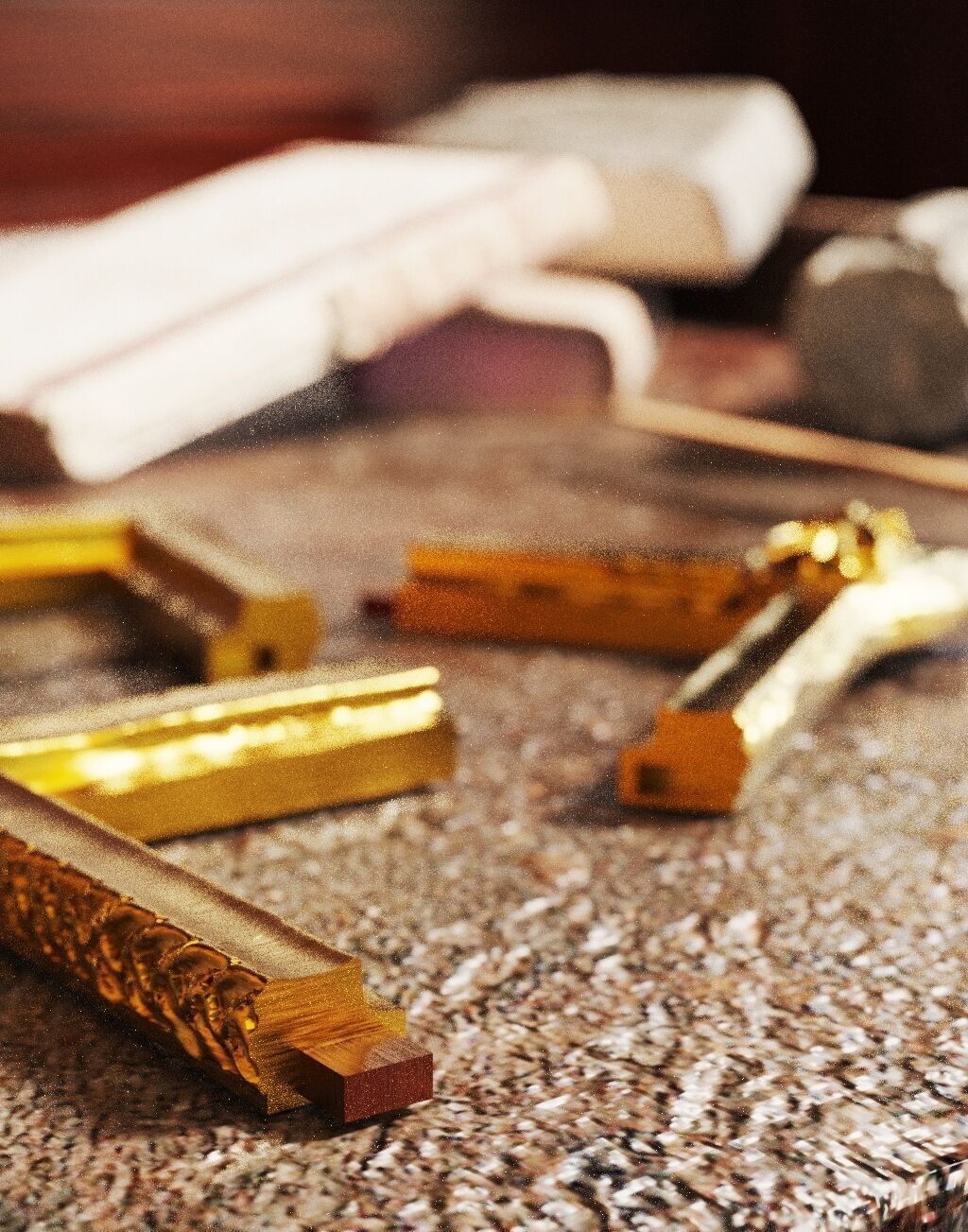 Cadre du Lucis 4 Pieces 3D print model_6