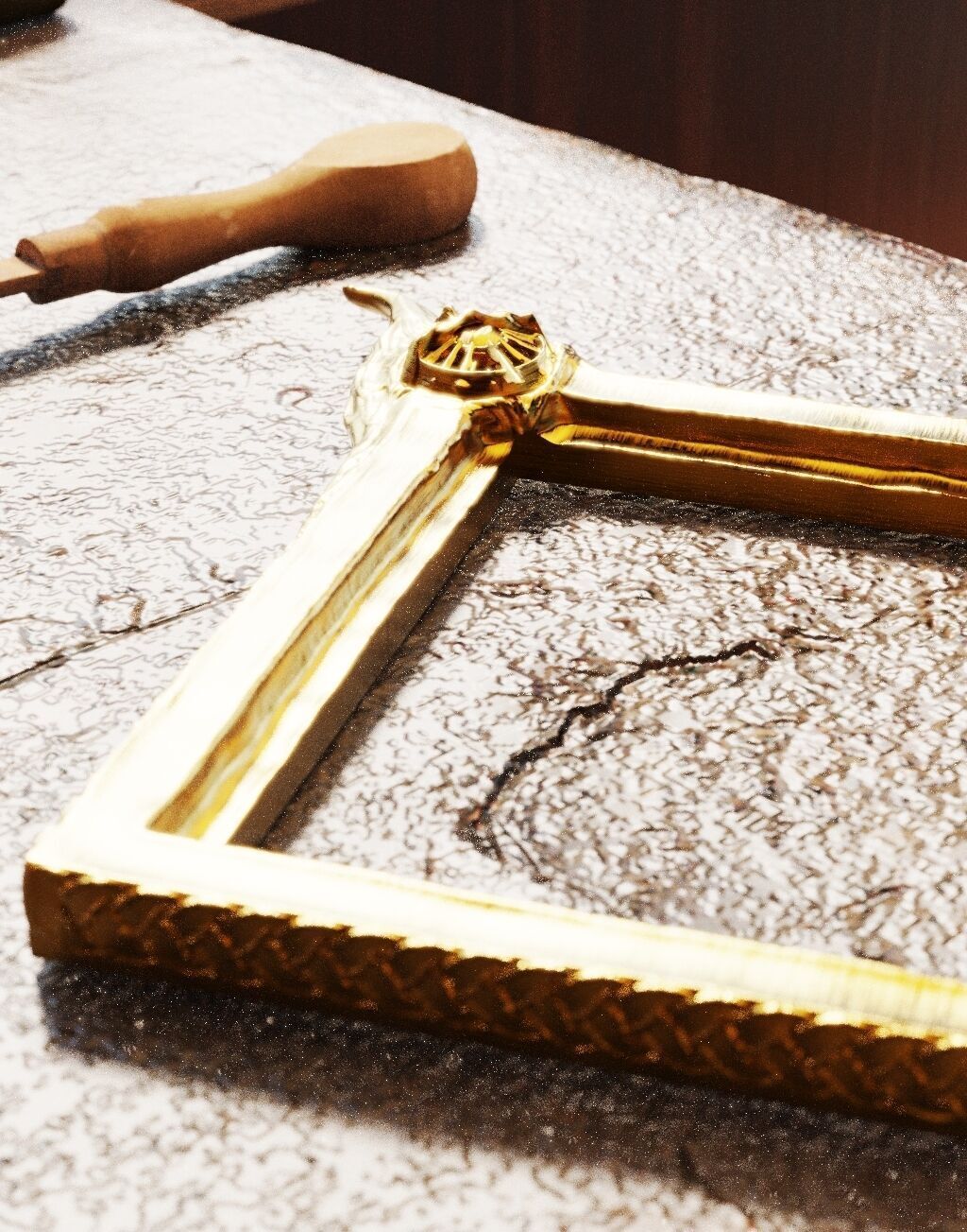 Cadre du Lucis 4 Pieces 3D print model_10