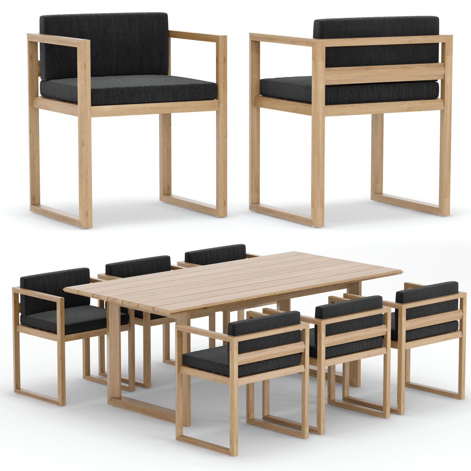 RH Outdoor Paloma Collection 3D model_17