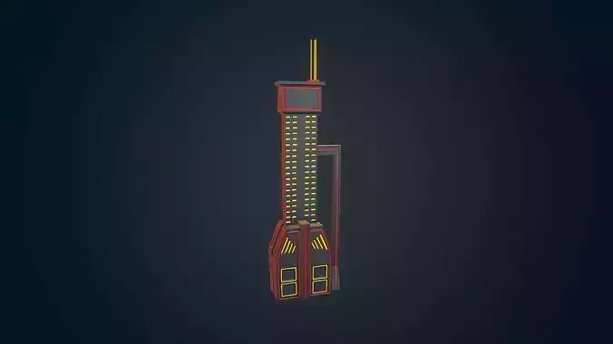 Sci-fi Building - 10