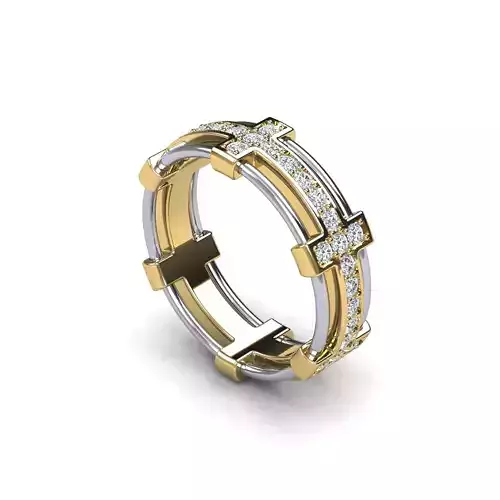 Fashion wedding ring  ready for printing