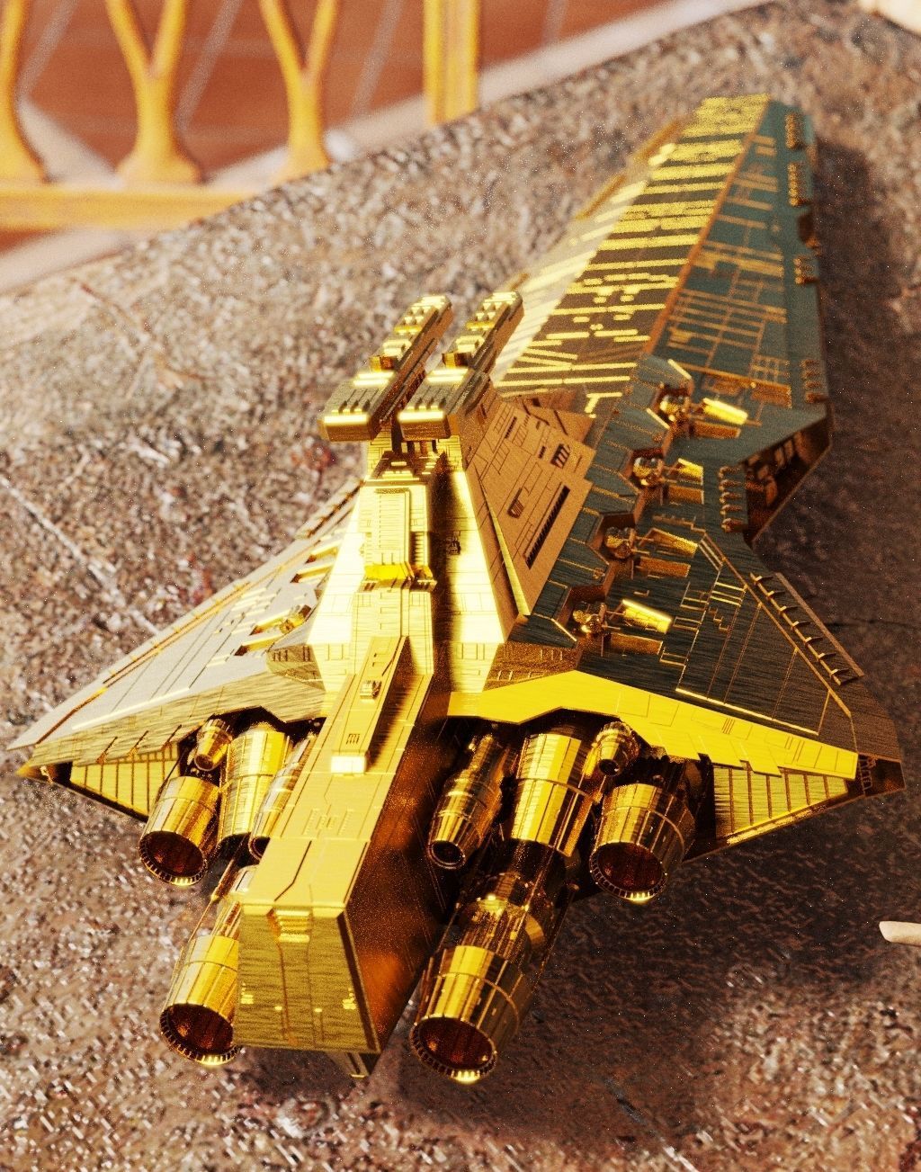 Venator class republic Free 3D print model_6