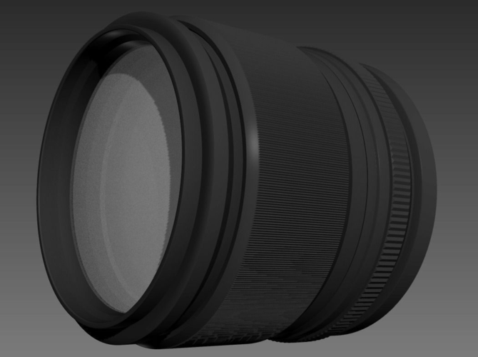 Camera Lens Free 3D model