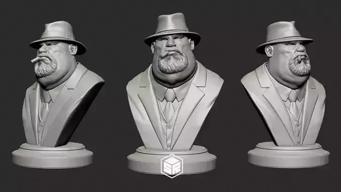 Mafia Boss 3D print model
