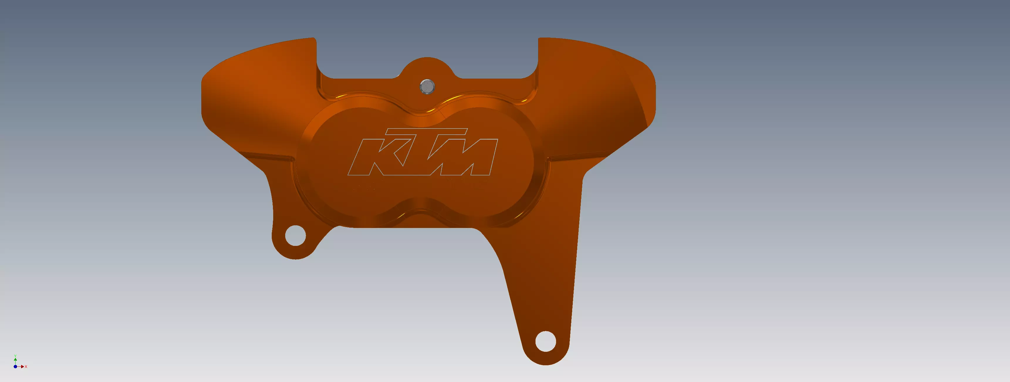 KTM brake caliper Free 3D print model_0
