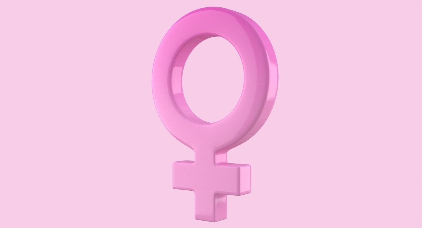 Gender Symbols Set 3D model_3