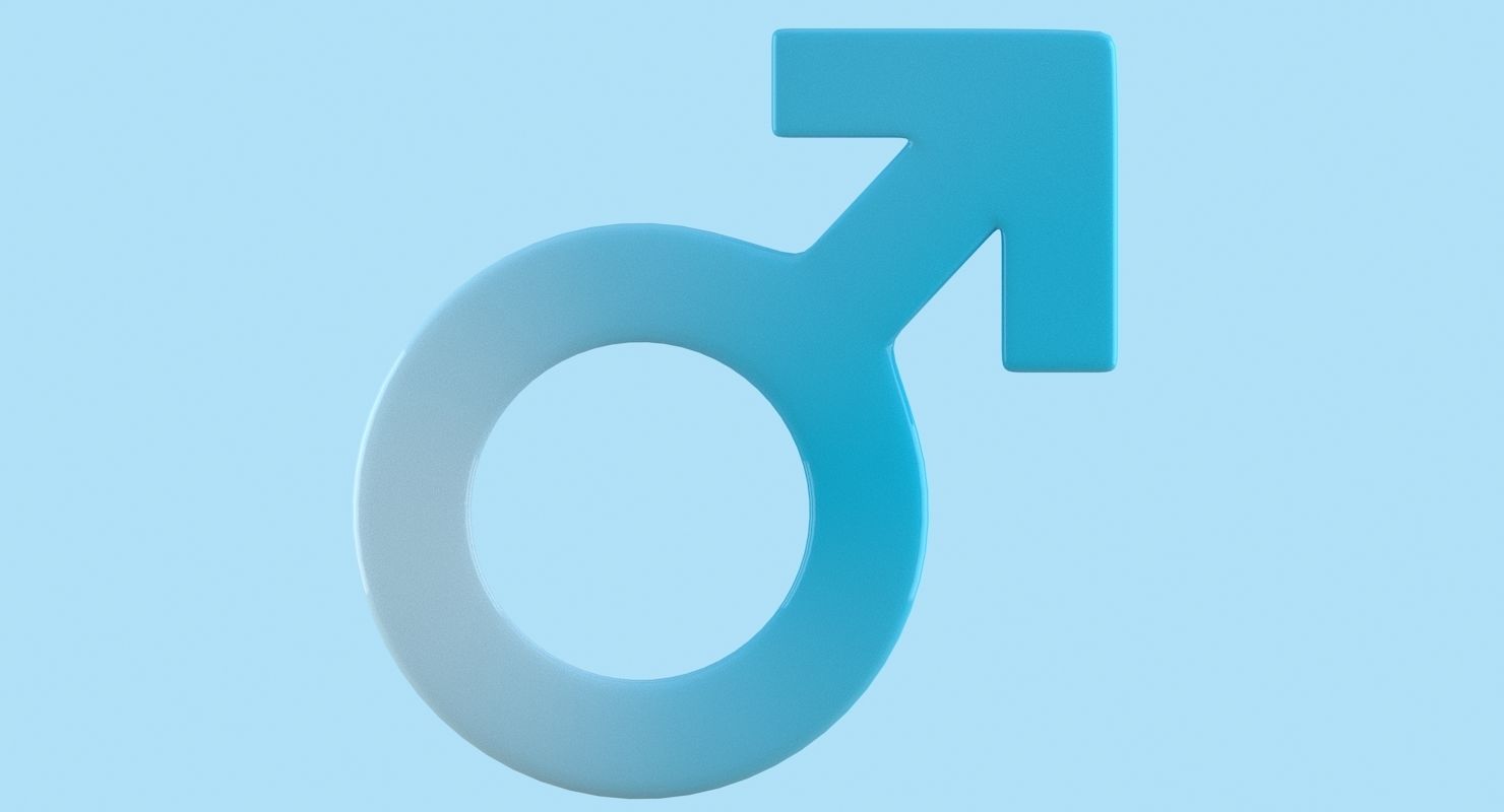 Gender Symbols Set 3D model_15