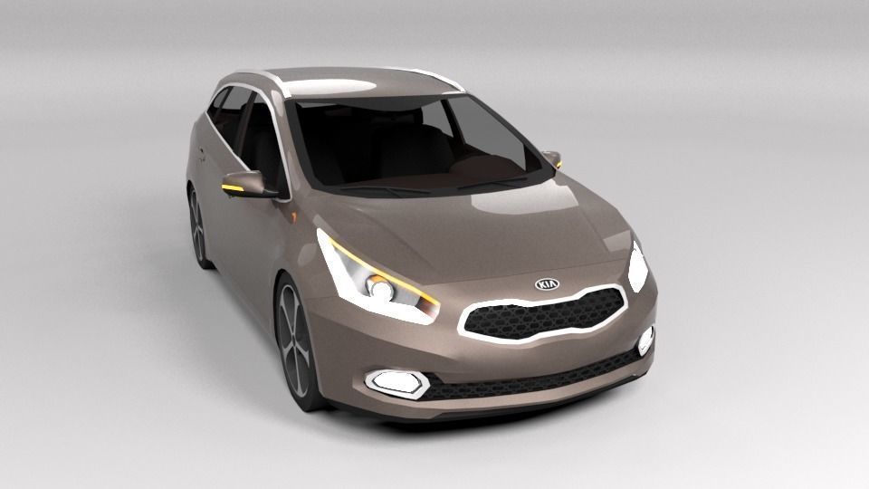 KIA CEED VARIANT LOWPOLY