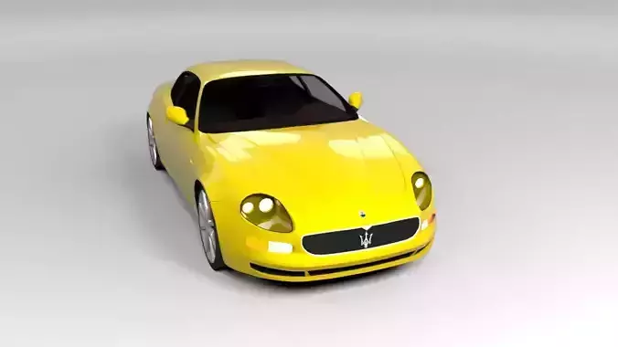 MASERATI GRANSPORT LOWPOLY