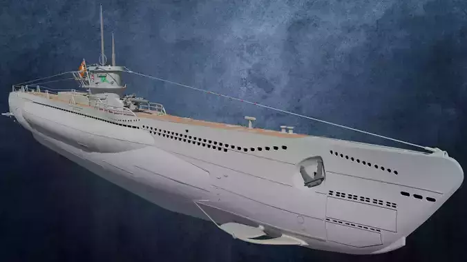U-Boot TYP VIID 3D model