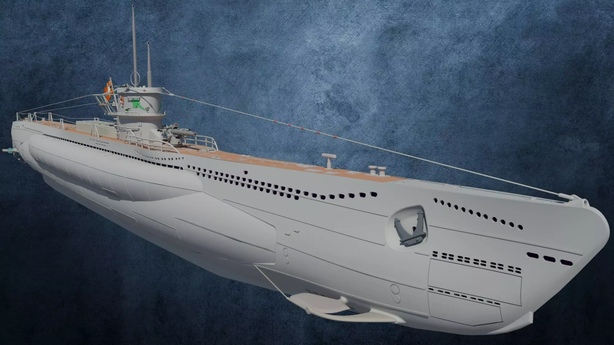 U-Boot TYP VIID 3D model_0