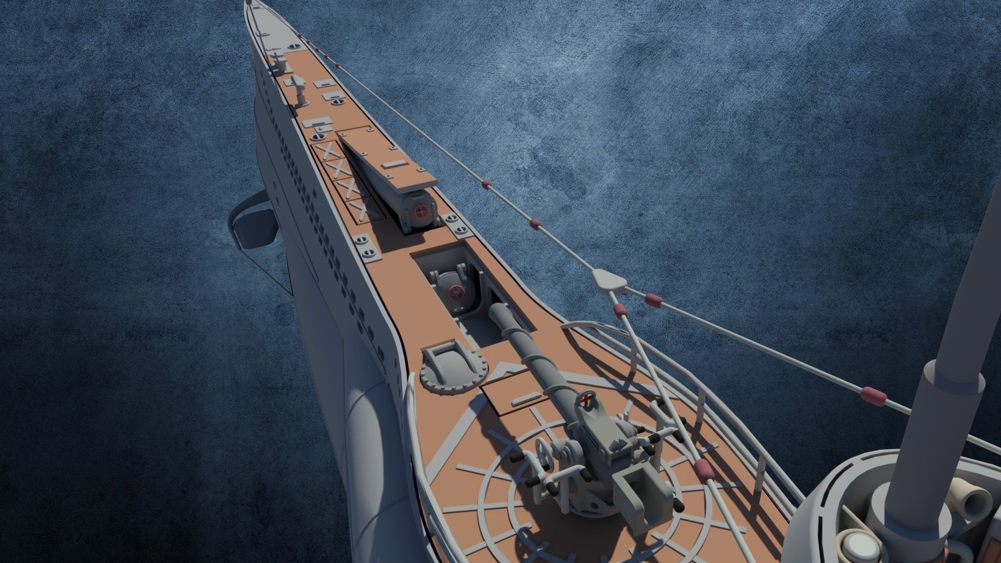 U-Boot TYP VIID 3D model_9