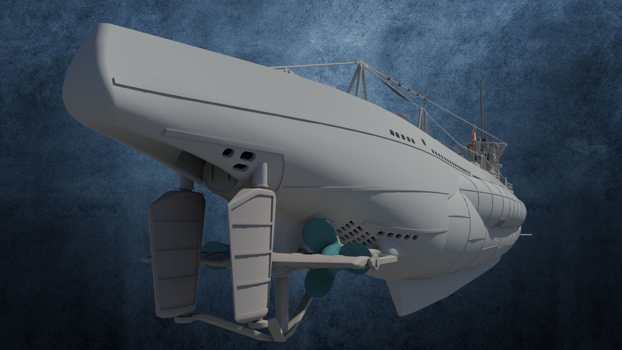 U-Boot TYP VIID 3D model_5