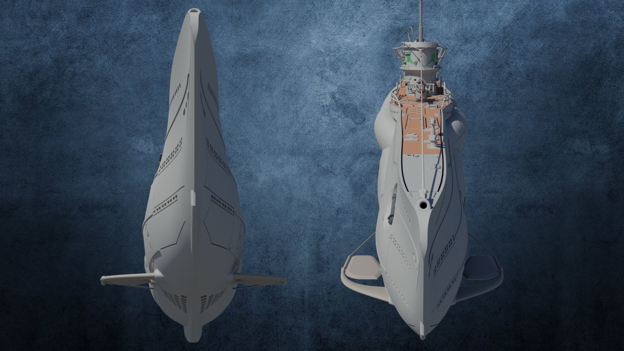 U-Boot TYP VIID 3D model_11