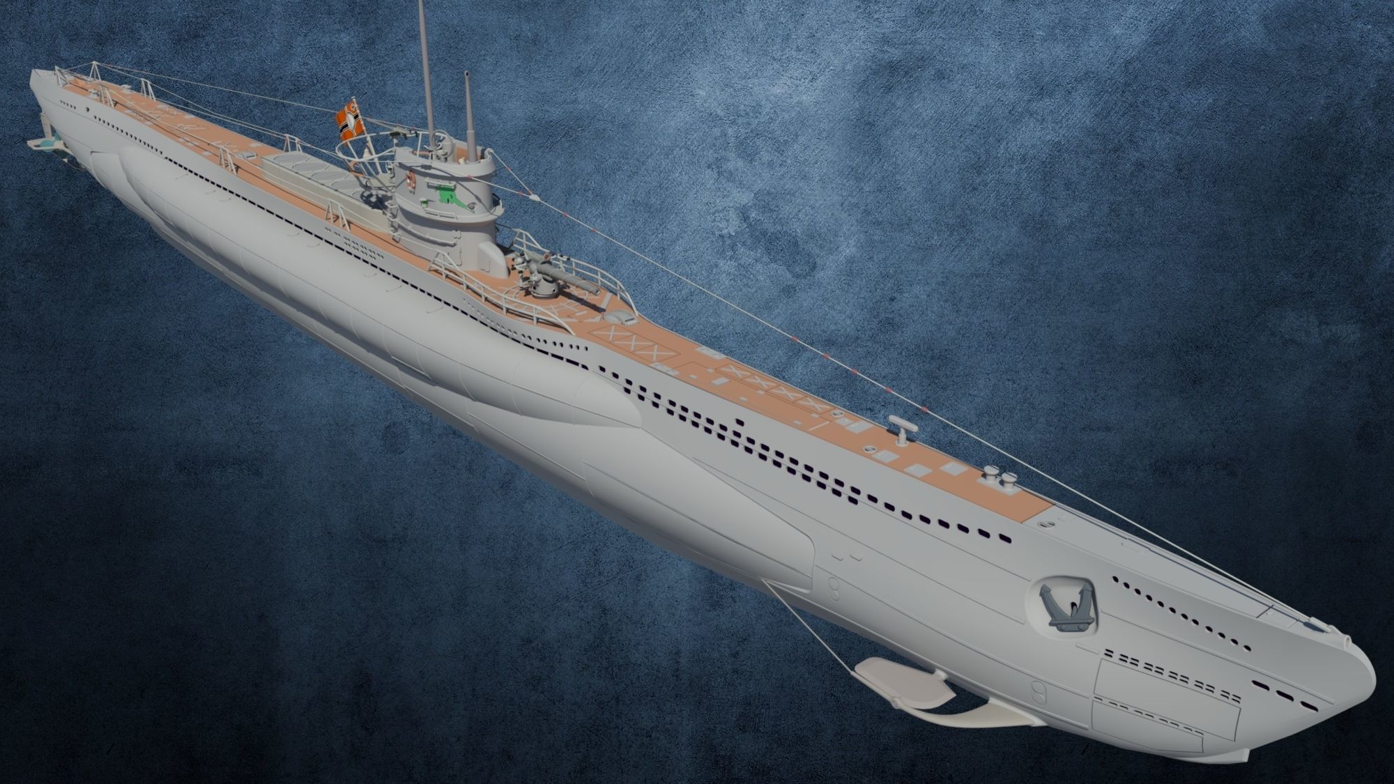 U-Boot TYP VIID 3D model_10
