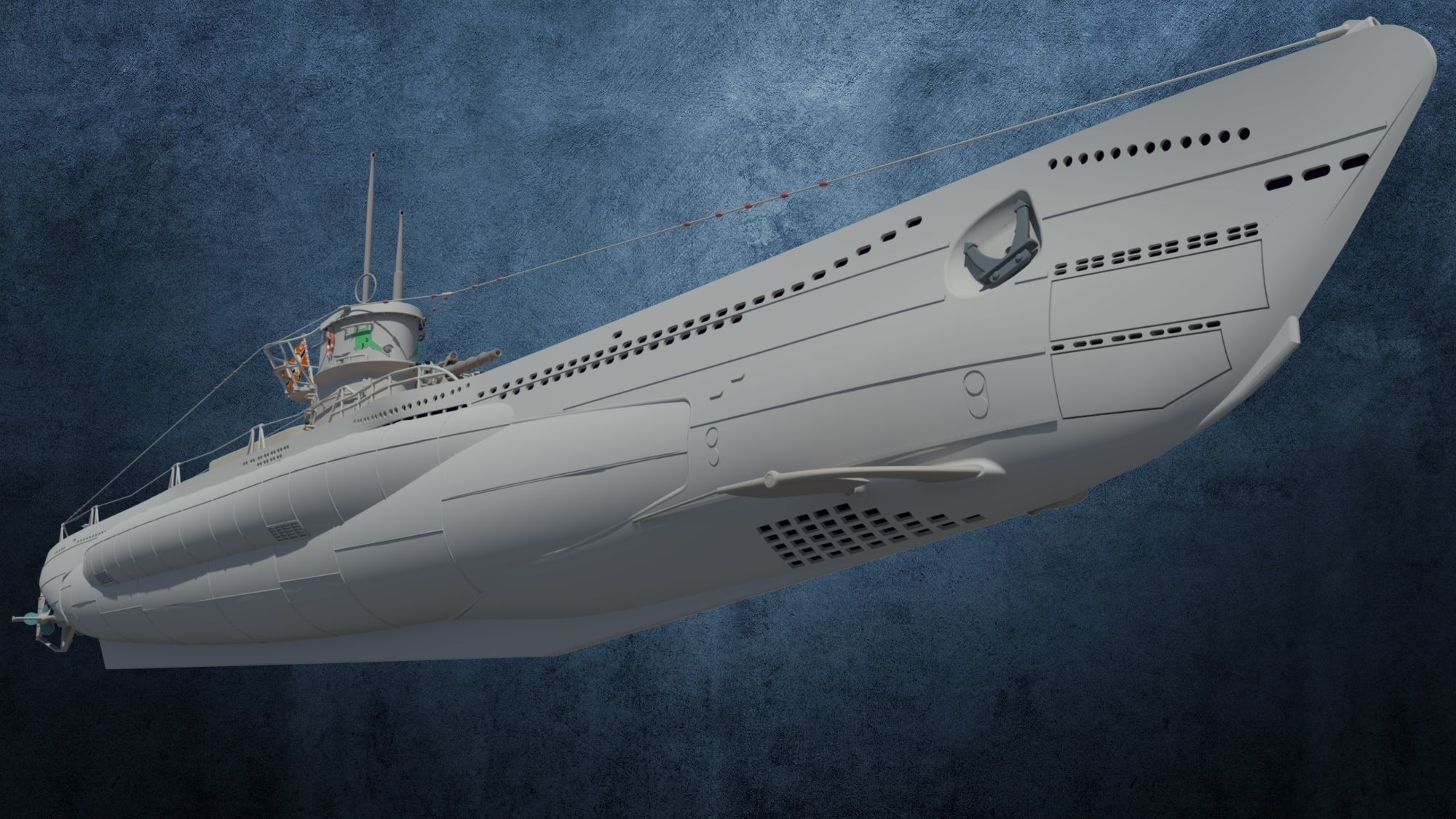 U-Boot TYP VIID 3D model_6